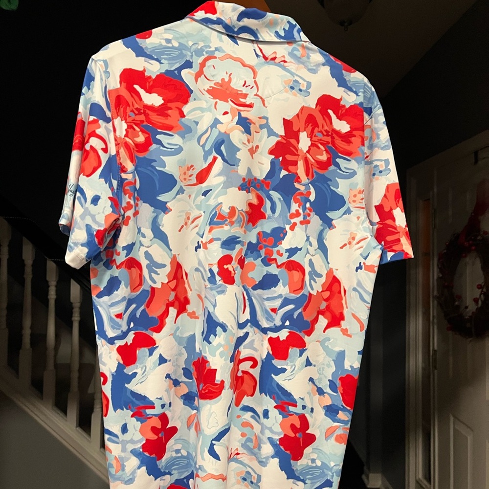 NWT! Walter Hagen Men's Performance 11 Novelty Print Golf Polo! - Picture 7 of 7